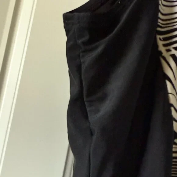 Unbranded Swimdress 1 Piece Adjustable Straps Blk & Wht Tropical Print Size XL - Picture 6 of 12